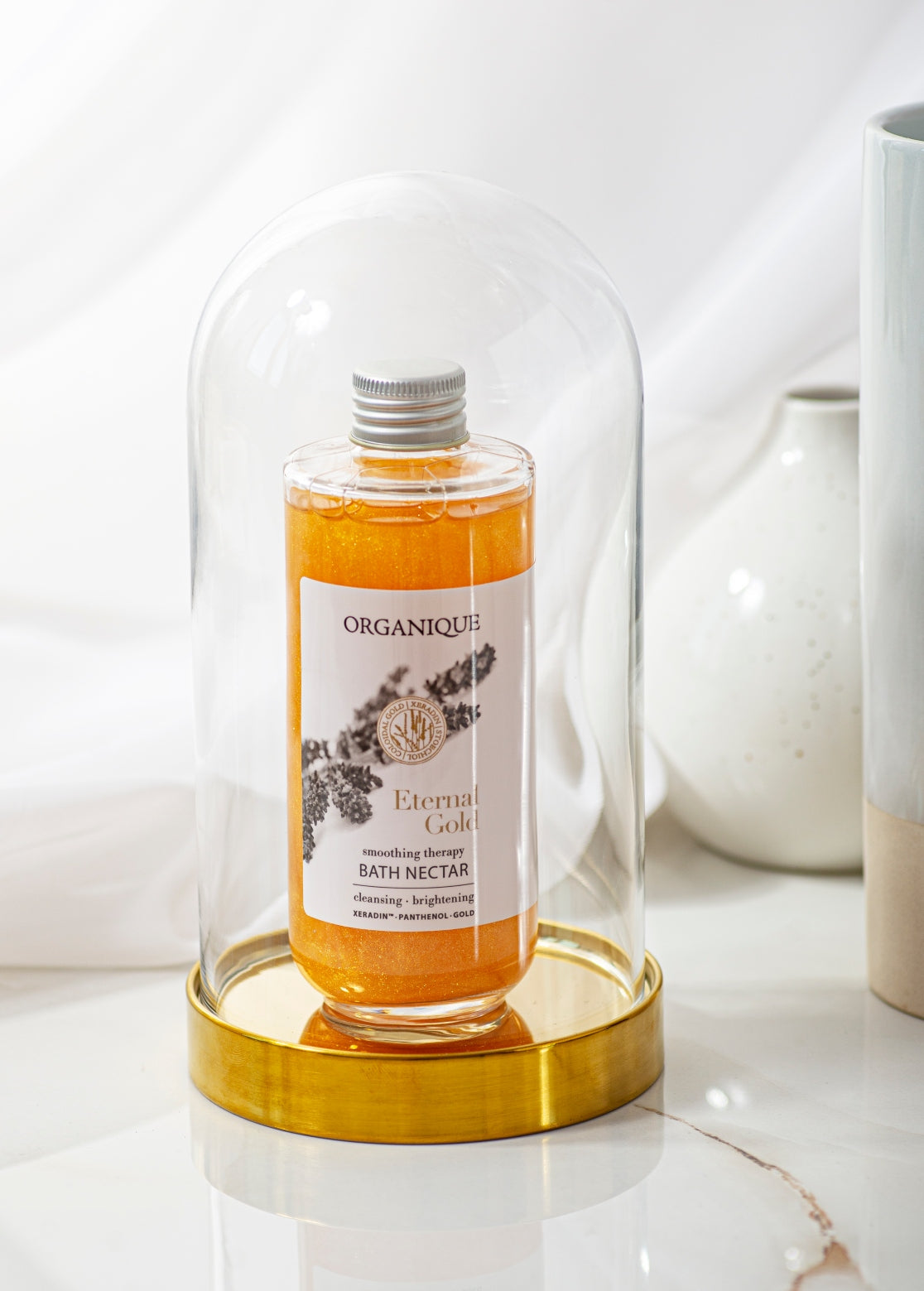 ORGANIQUE Eternal Gold Duo GLOW| Dry Body Oil + Bath Nectar