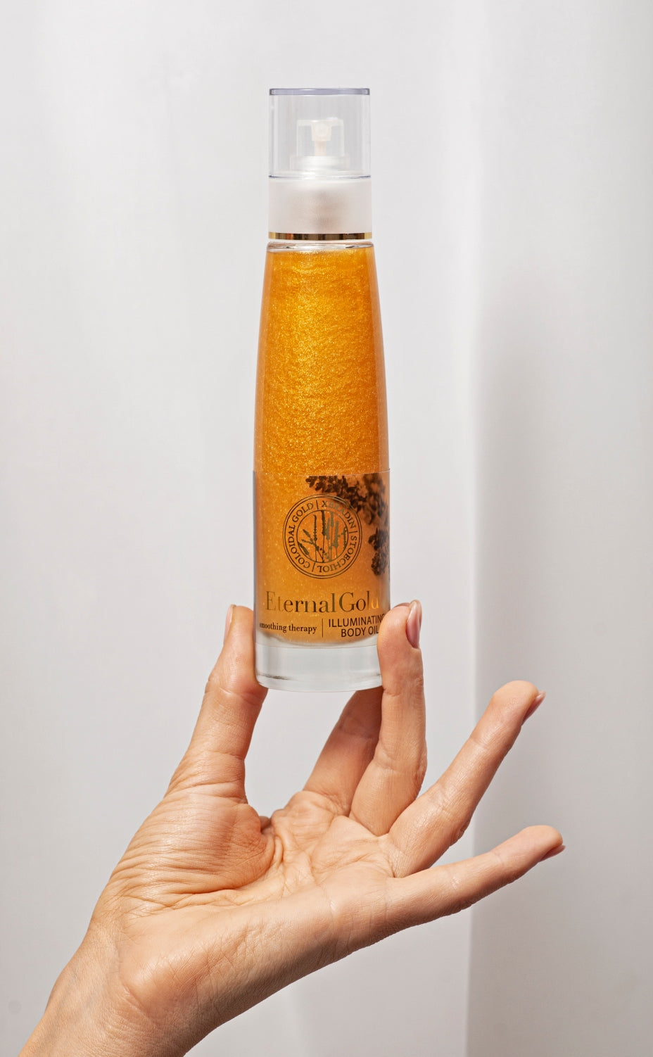 ORGANIQUE Eternal Gold Duo GLOW| Dry Body Oil + Bath Nectar